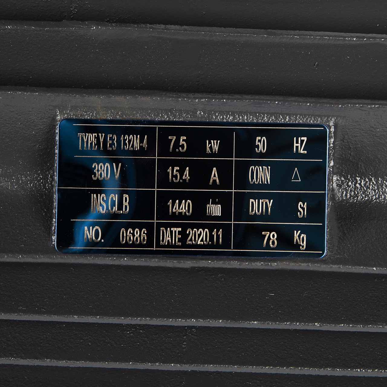 Motor 7.5KW 380V pentru GF-2017 cu bobinaj cupru [1]