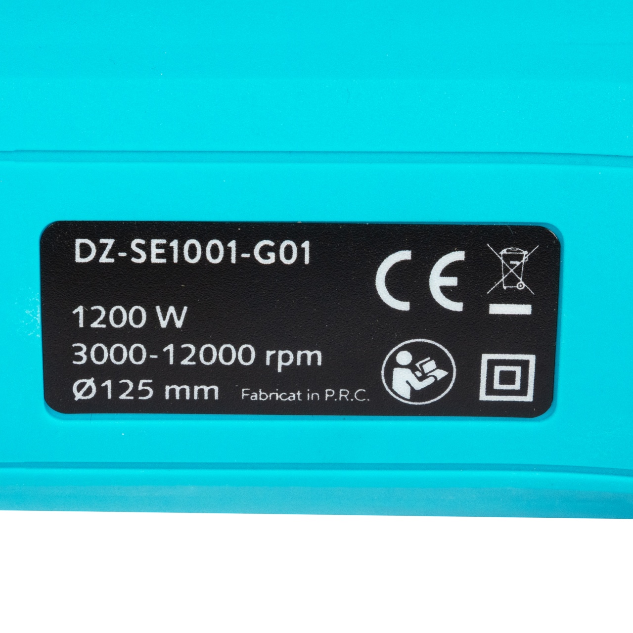 Polizor unghiular Detoolz, 1200W, 125mm diametru disc, cu variator de turatie [1]