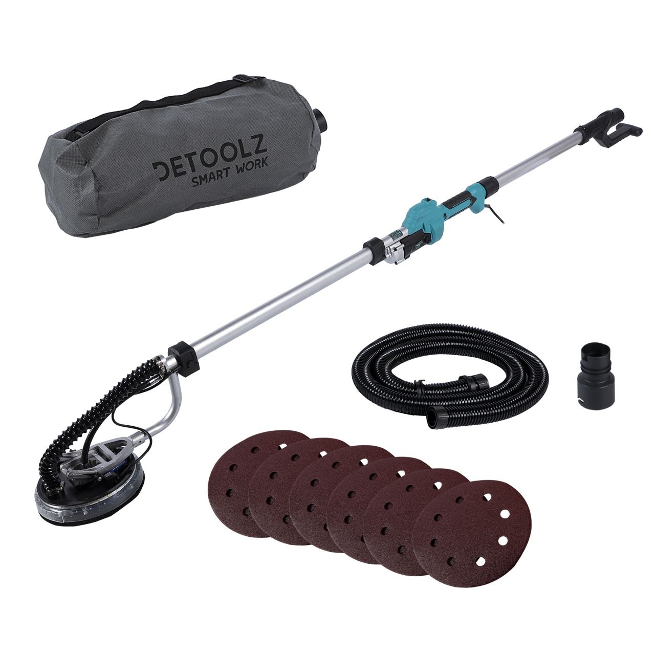 Slefuitor pereti extensibil cu aspirator si sac - imagine 3