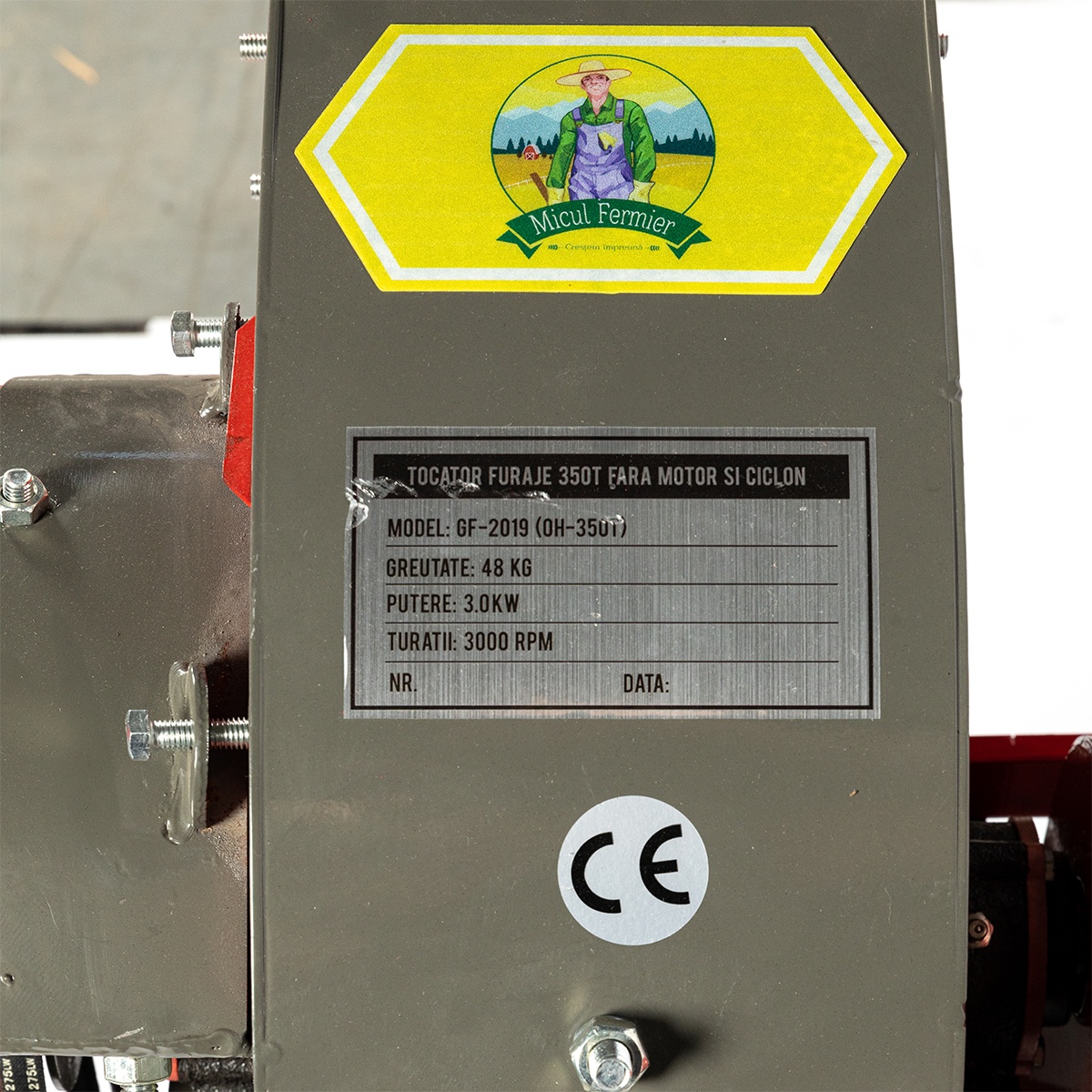 Tocator Furaje Cu Turbina 350T Fara Motor / Ciclon Micul Fermier GF-2019