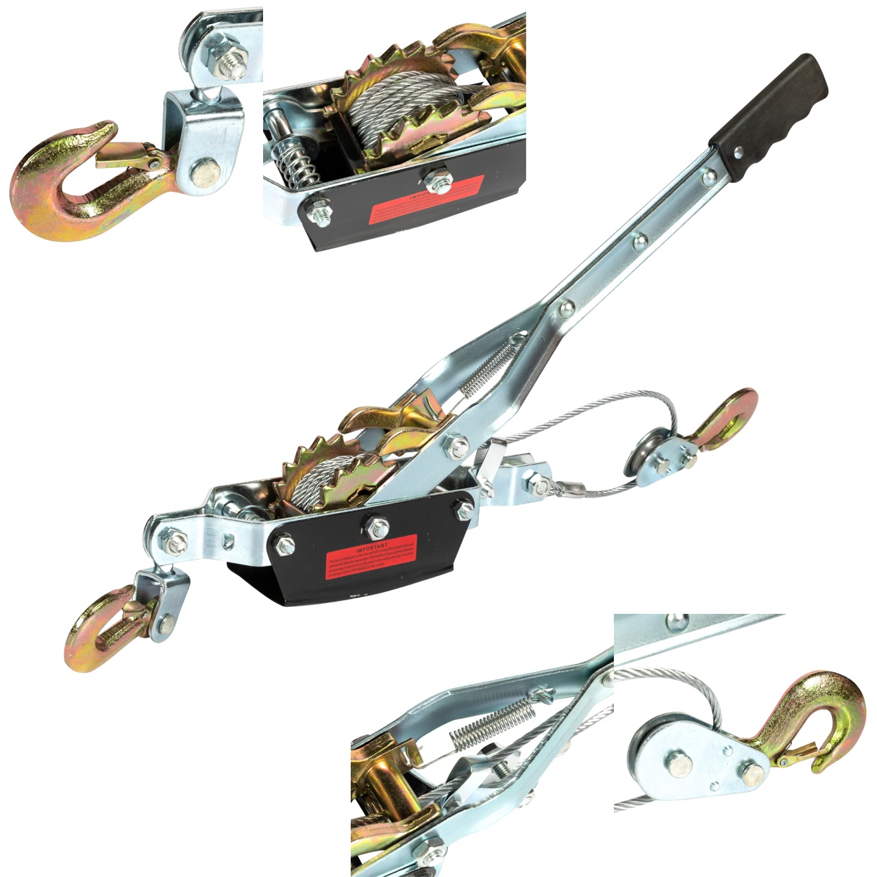 Troliu PRO 4T cu dinti dubli si carlige duble [1]