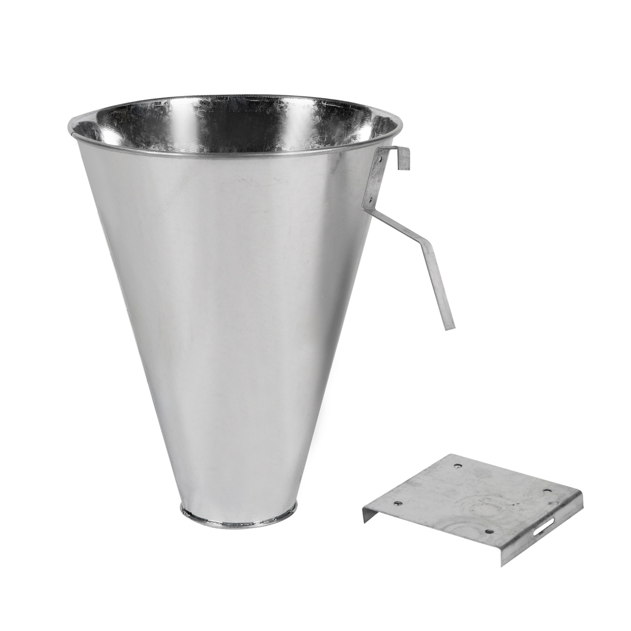 Deplumatoare si conuri de sacrificare - Con pentru sacrificare pasari 28x23.5x8cm zincat