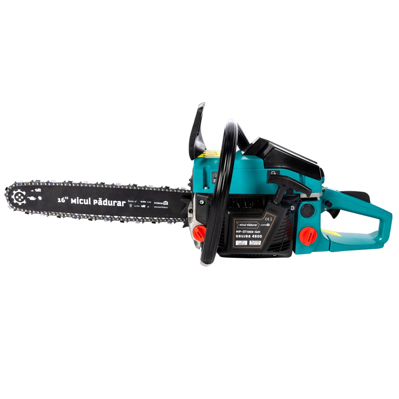 Fara categoriee - Drujba Micul Padurar 4900, 2.6 CP, o lama 16", un lant, cu pornire rapida