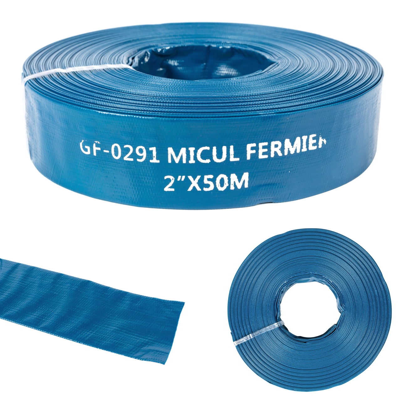 Furtun Apa Refulare Flat PVC 2