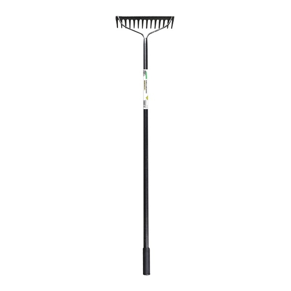 Furci si greble - Grebla cu coada metalica Micul Fermier 1410x365mm 14 dinti