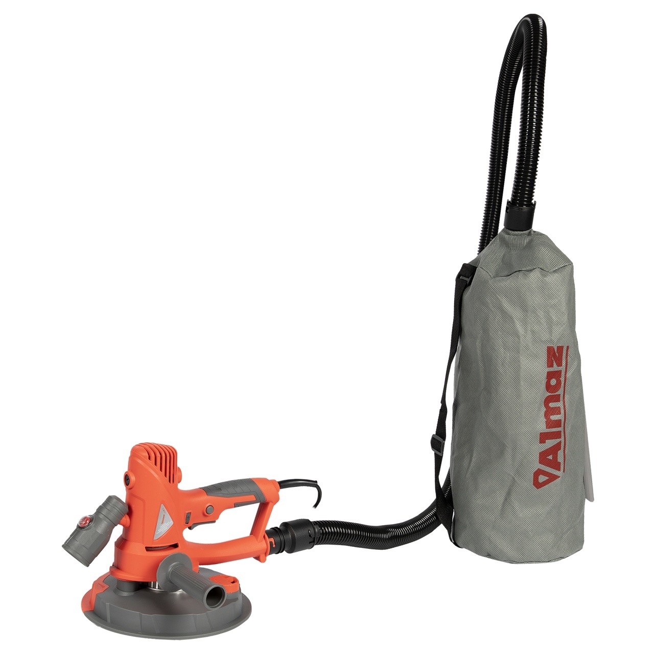 Slefuitor De Pereti 750W Almaz AZ-EC002, Ø180Mm, Cu Variator De Turatii Si Banda LED