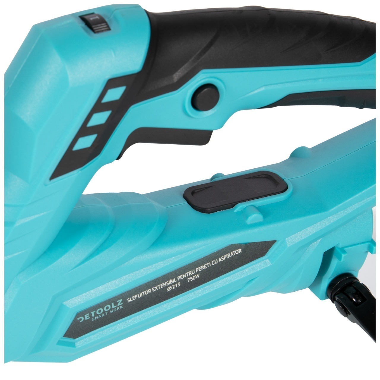 Slefuitor Pentru Perete Extensibil Cu Aspirator Ø215 750W Detoolz DZ-C200