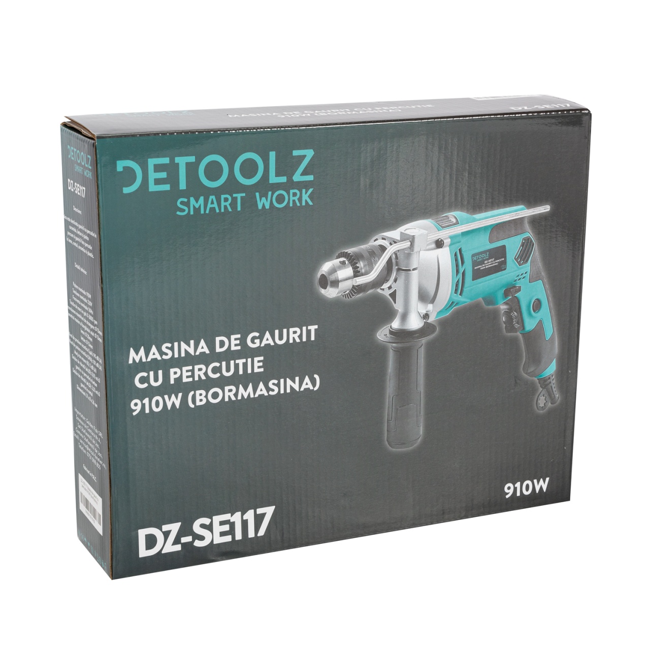 Masina de gaurit cu percutie 910W (bormasina) - imagine 2