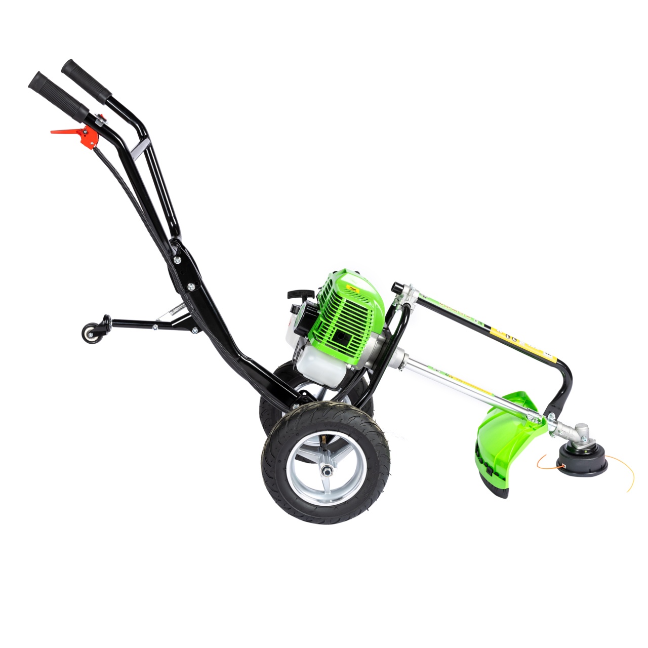 Motocositoare pe benzina cu roti Micul Fermier, 2T, pornire rapida, 3 accesorii - imagine 3