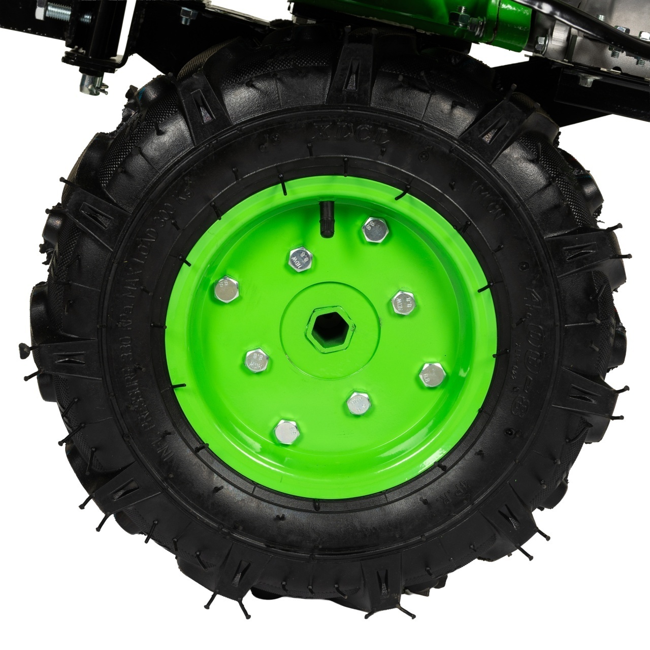 Motocultor Micul Fermier, 8.5CP, 212cc, motor pe benzina 4 timpi, 3 trepte de viteza, pornire manuala, cu roti [7]