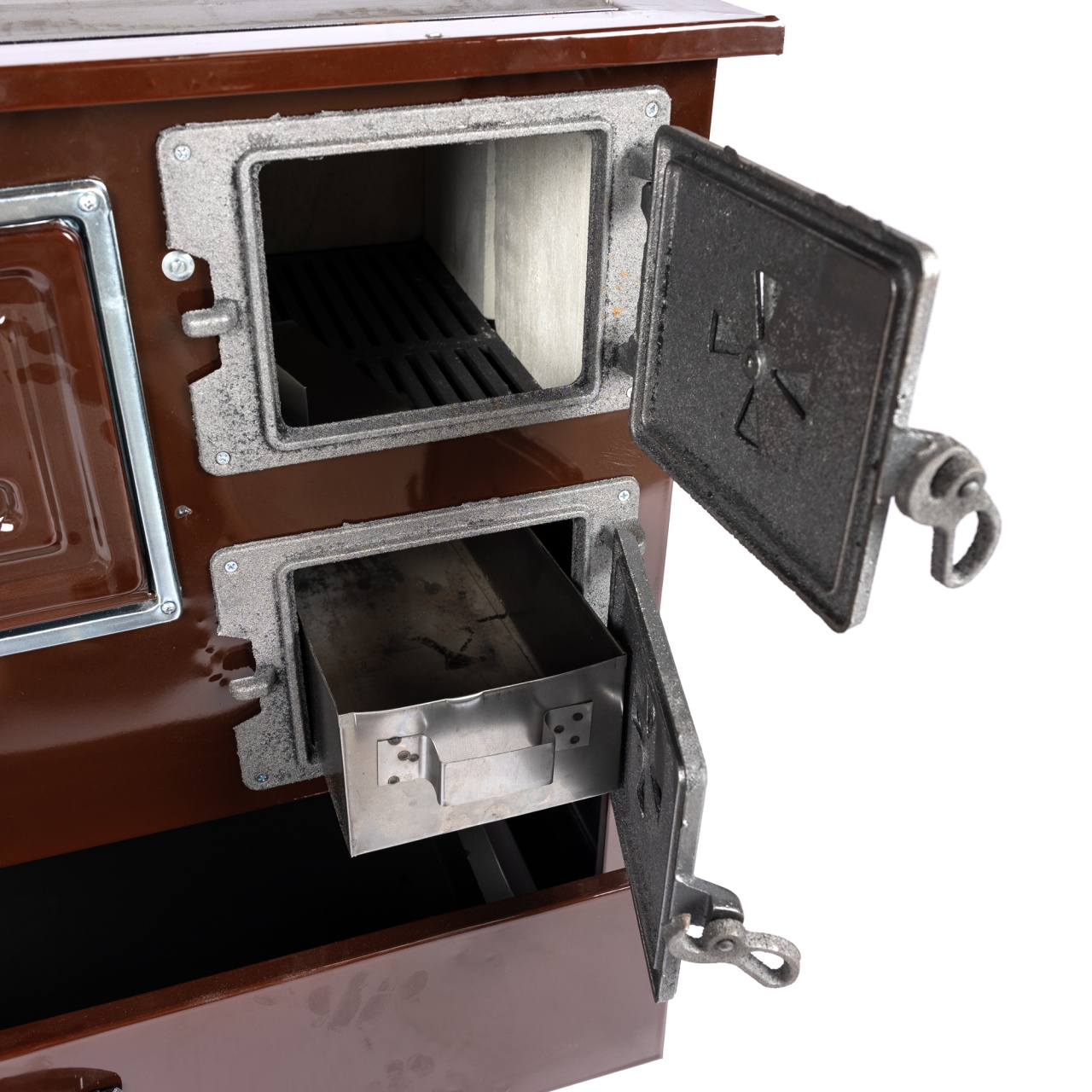 Soba pe lemne 9kW Grand Fantazia, cos stanga - imagine 2