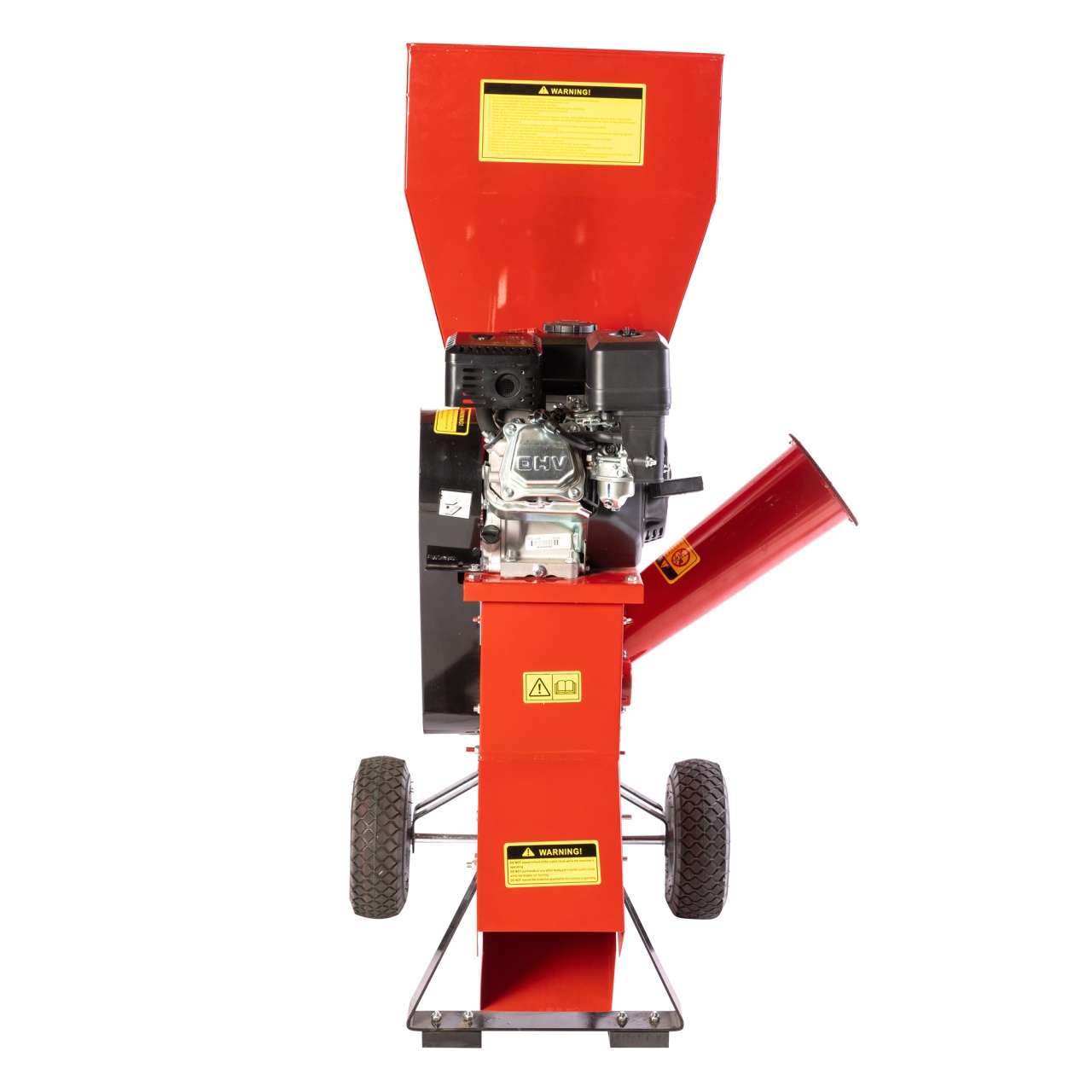 Tocator pentru crengi Micul Fermier, Ø76mm, motor benzina 6.5CP pentru rumegus - imagine 3