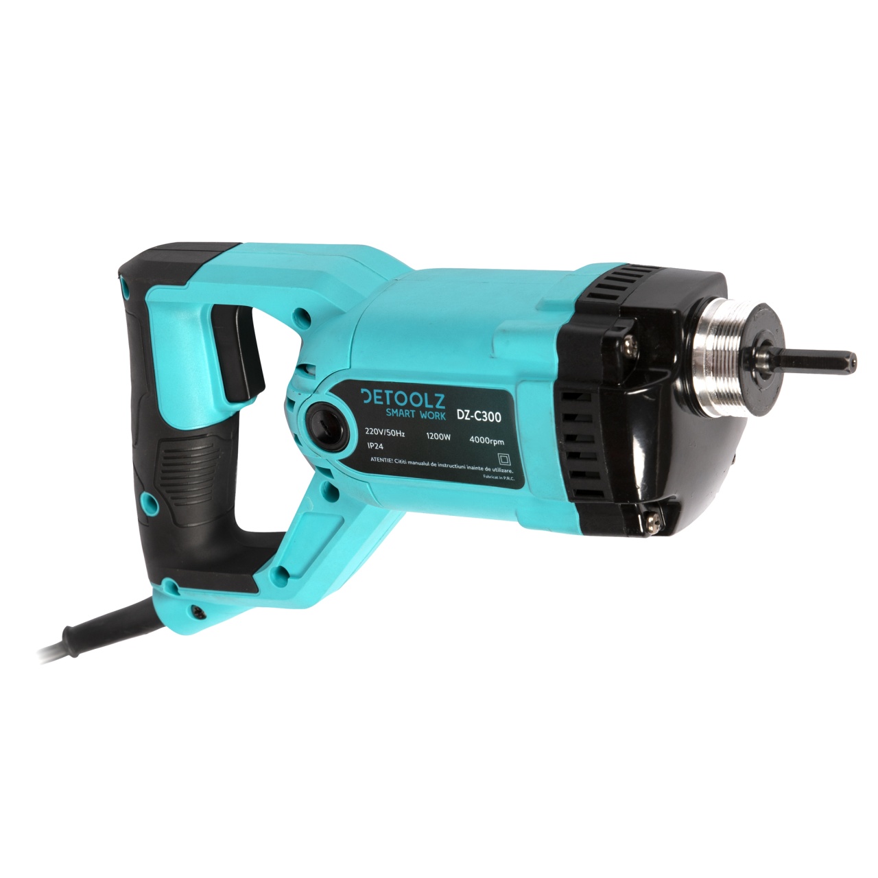 Vibrator de beton Detoolz, putere 1200W, ax 35mm - imagine 3
