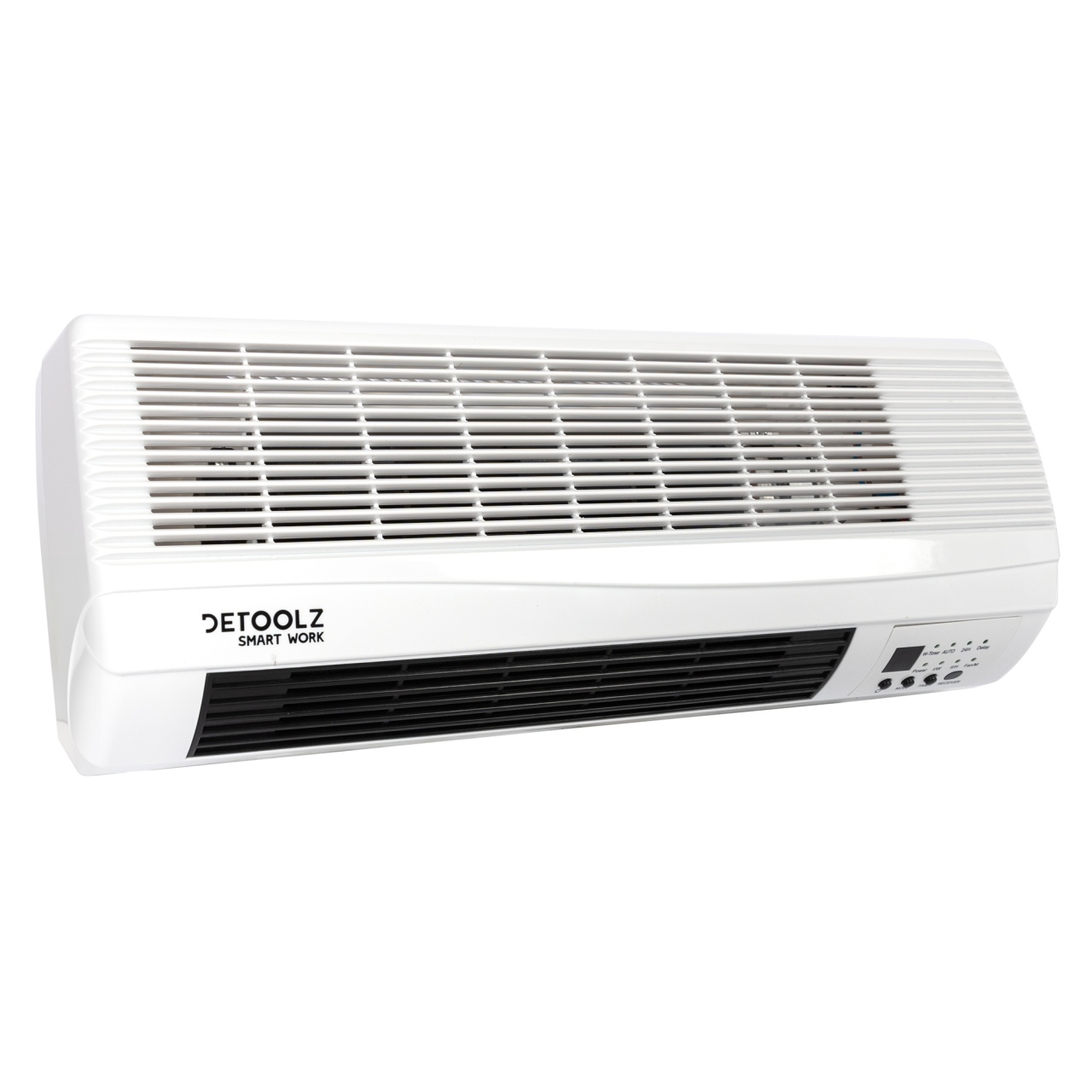 Aeroterma de perete Detoolz, 2KW, 2 trepte de putere, cu afisaj LED si termostat [1]