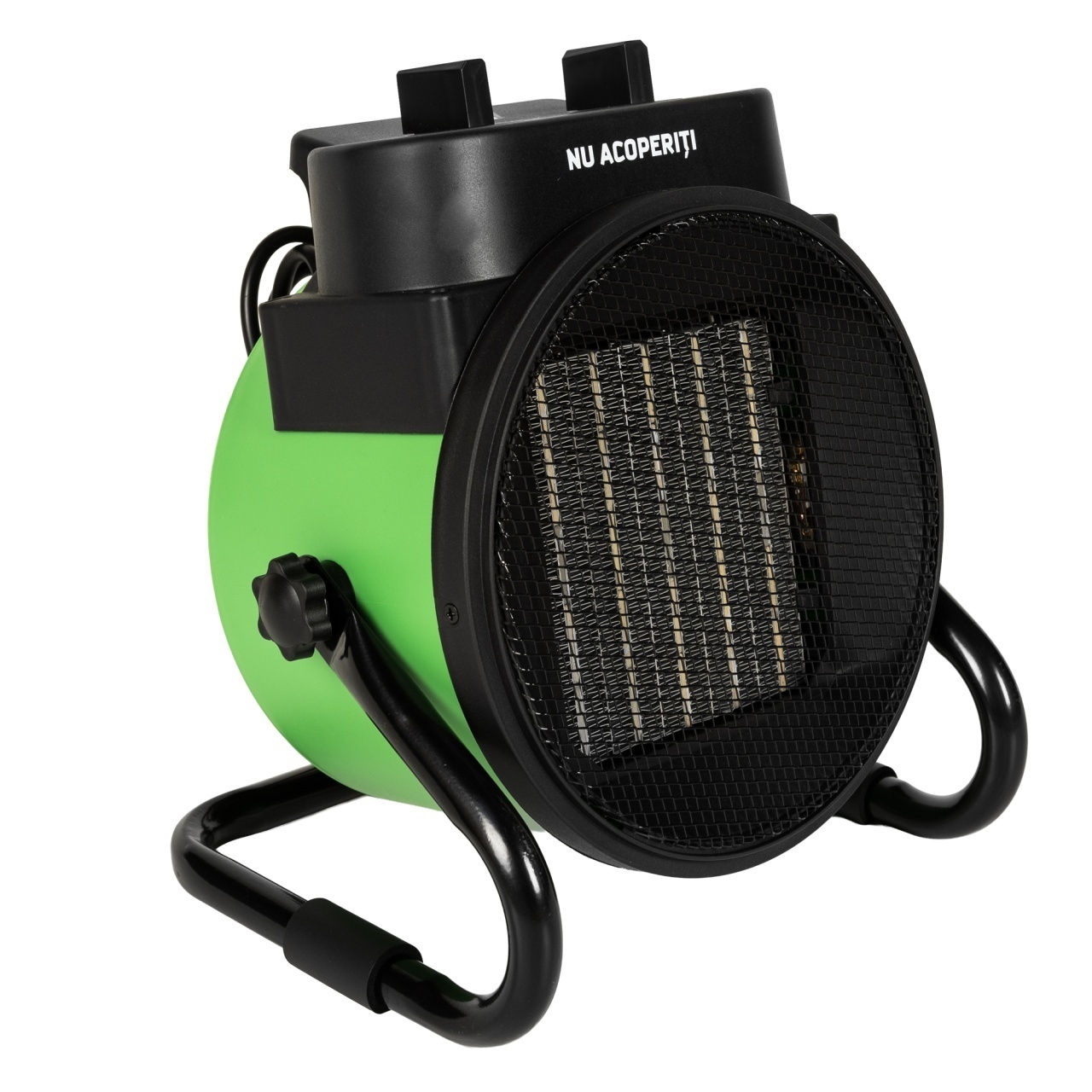 Aeroterma Electrica Micul Fermier MF-EI1051-G01, 1800/3000W, Element De Incalzire Ceramic