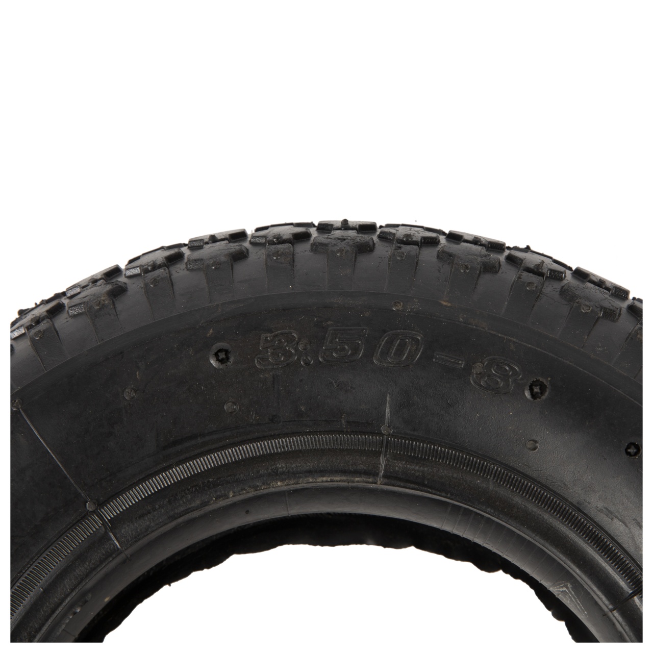 Accesorii - Cauciuc + camera Micul Fermier 3.50-8, profil floare