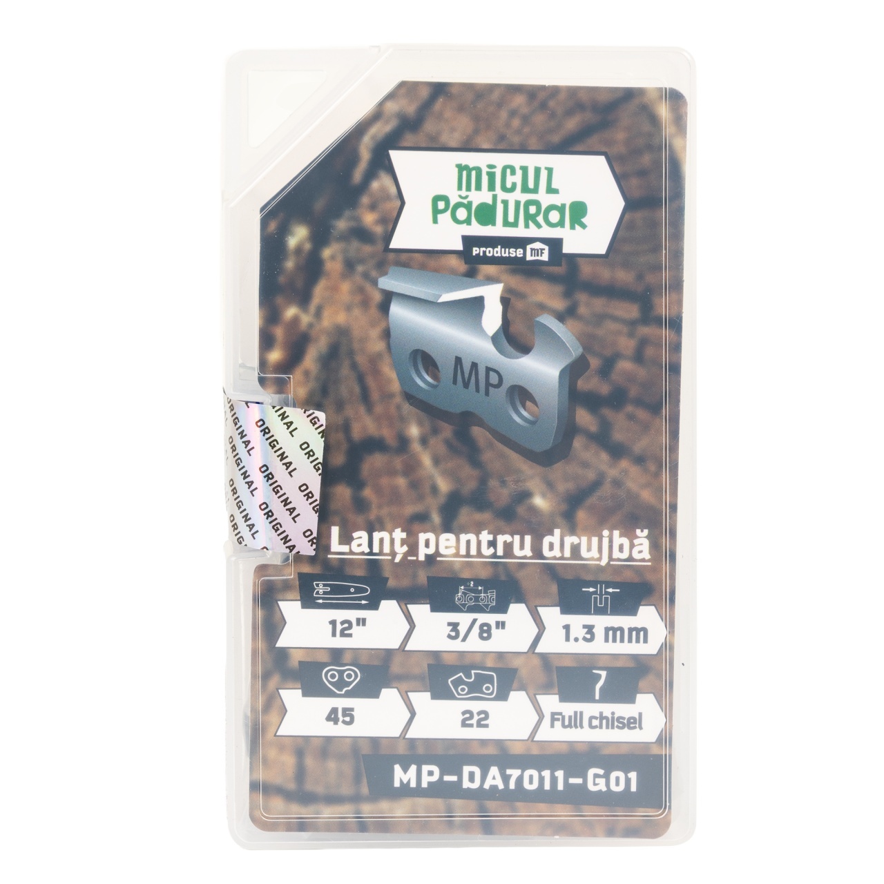 Drujbe si accesorii - Lant Micul Padurar, 12'' 3/8'' 1.3mm 45P 22D full-chisel