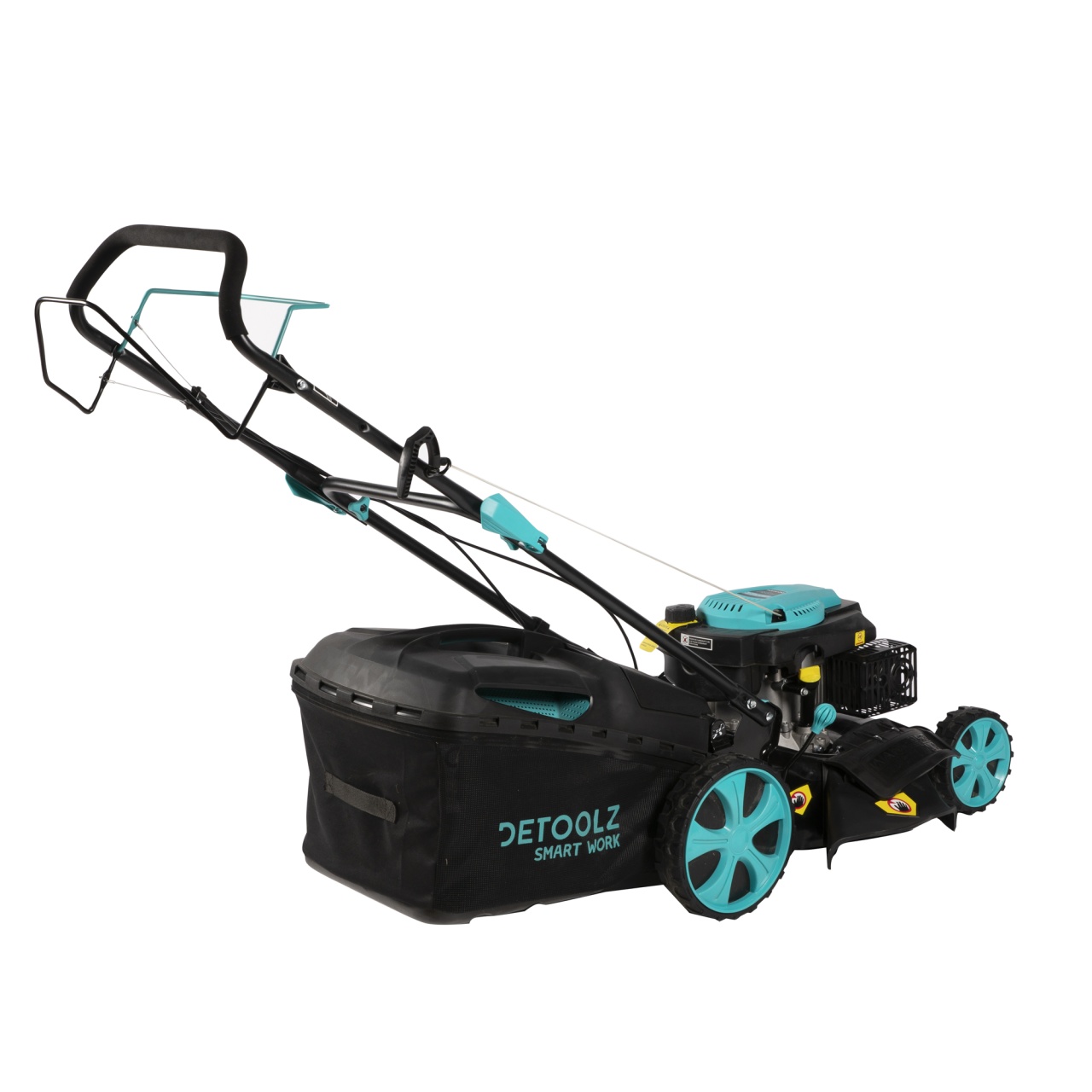 Masina de tuns gazon Detoolz, 3.5CP, 146CC, latime de taiere 46cm, colector 60L, propulsie automata - imagine 2