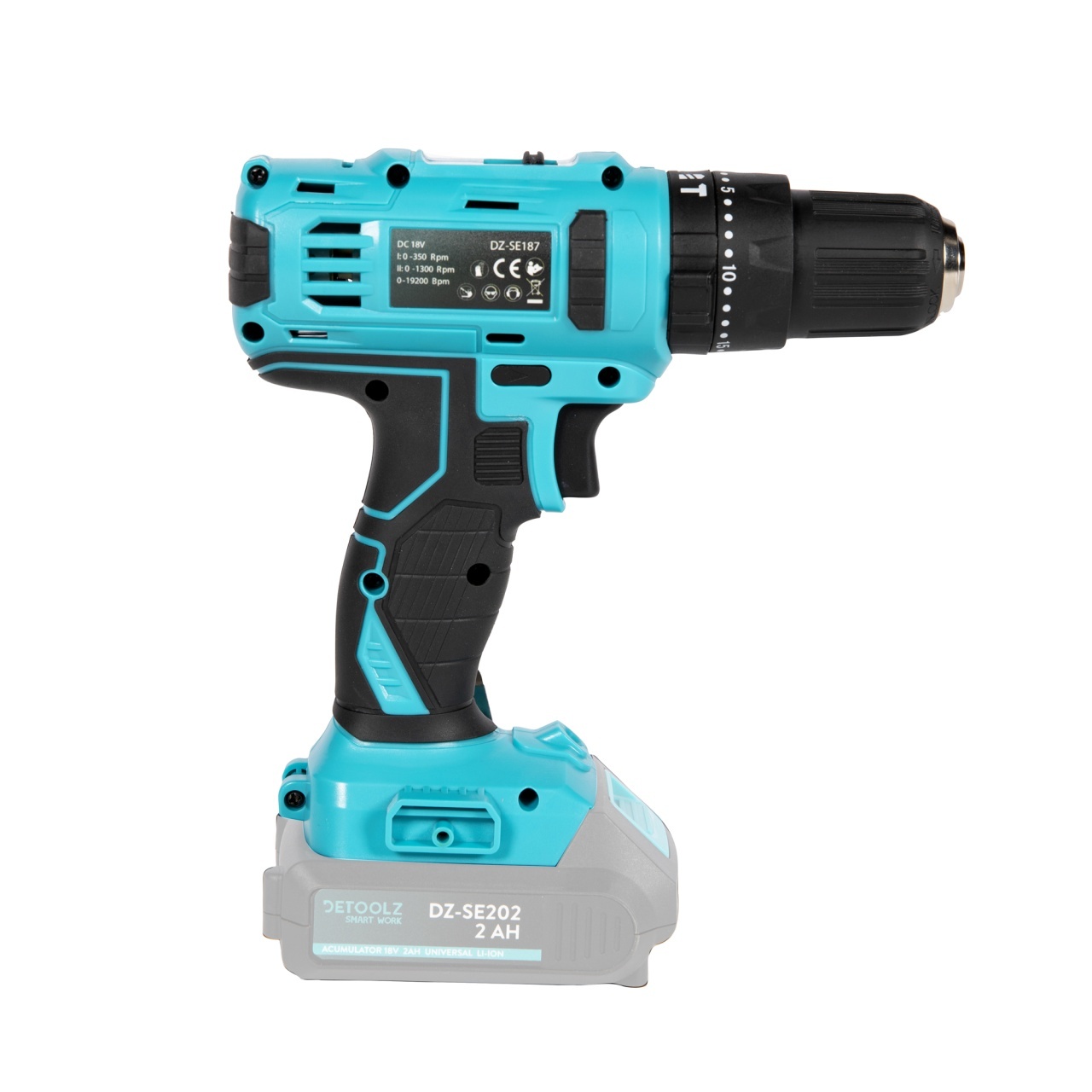 Masina gaurit insurubat percutie 28Nm 18V Li-ion - imagine 3