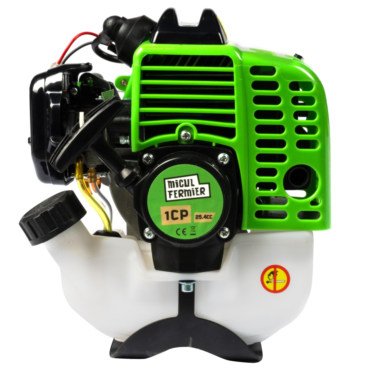 Motocositoare Micul Fermier 1CP, 25.4CC, motor benzina 2T, pornire rapida, 3 accesorii, tija 26mm [8]