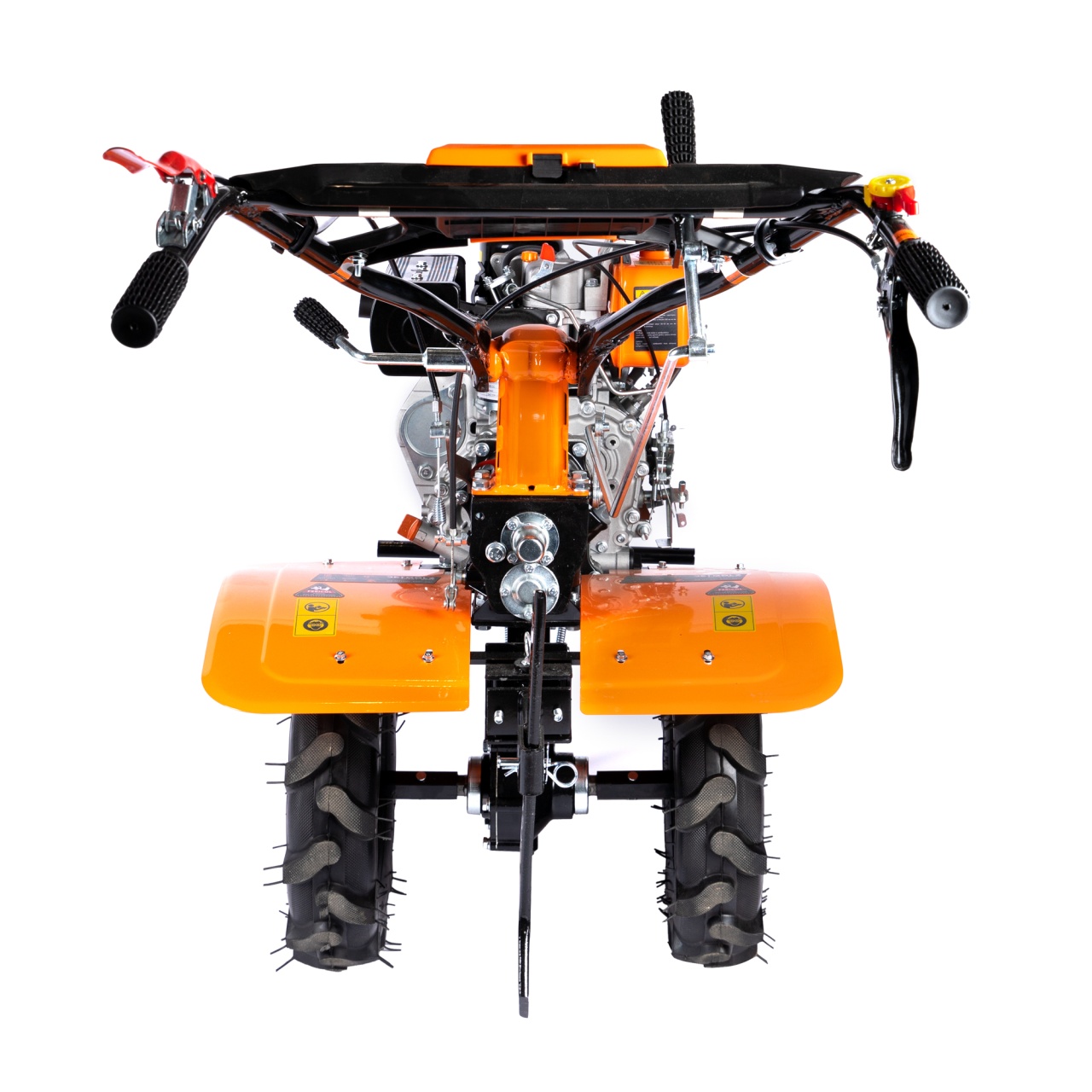 Motocultoare - Motocultor DETOOLZ 7CP 280CC, motorina, 4T, 3 viteze, pornire manuala, cu roti