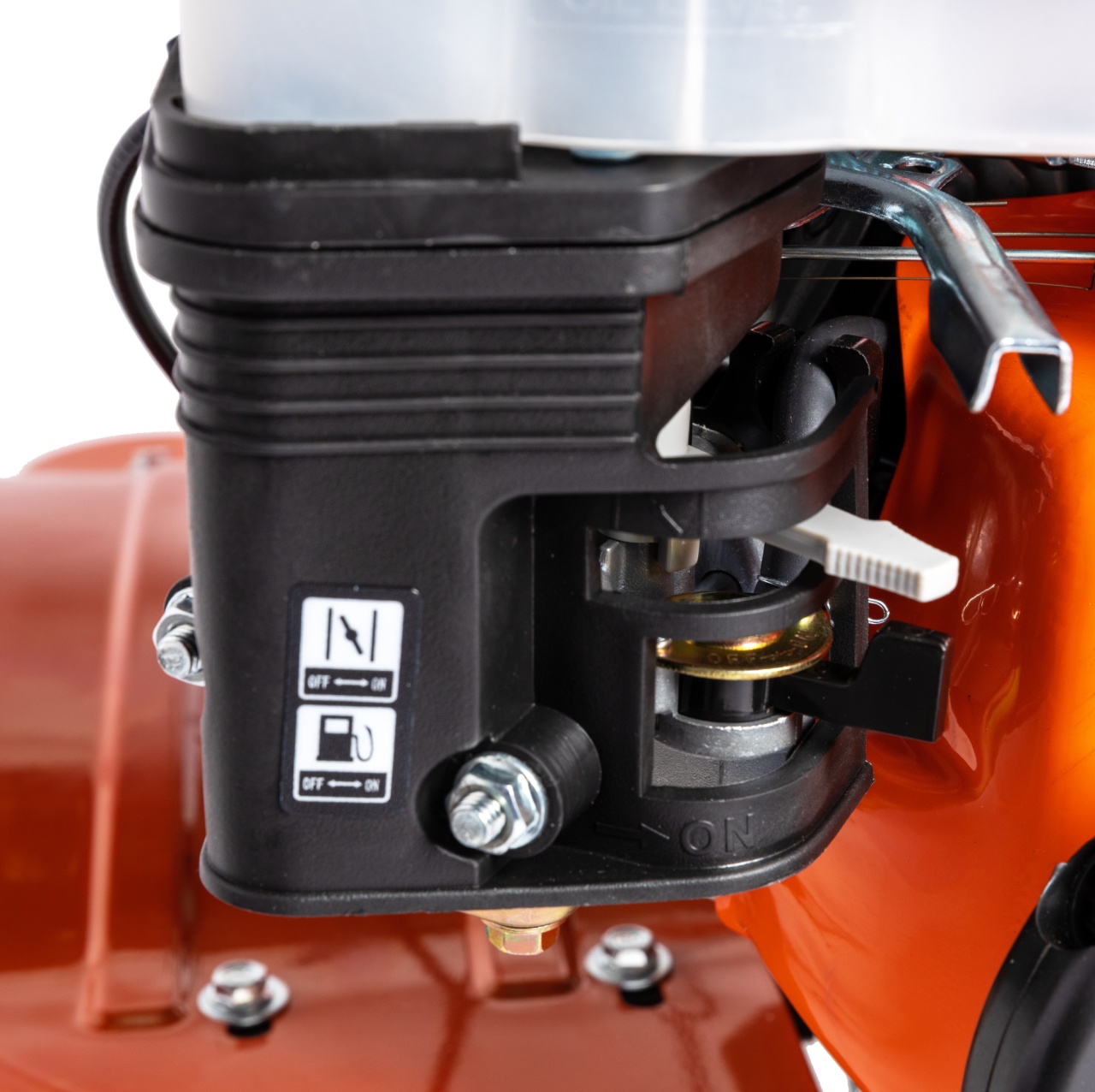 Motocultor Detoolz 8.5cp 212cc, benzina 4T, 3 viteze, pornire manuala, cu roti [4]