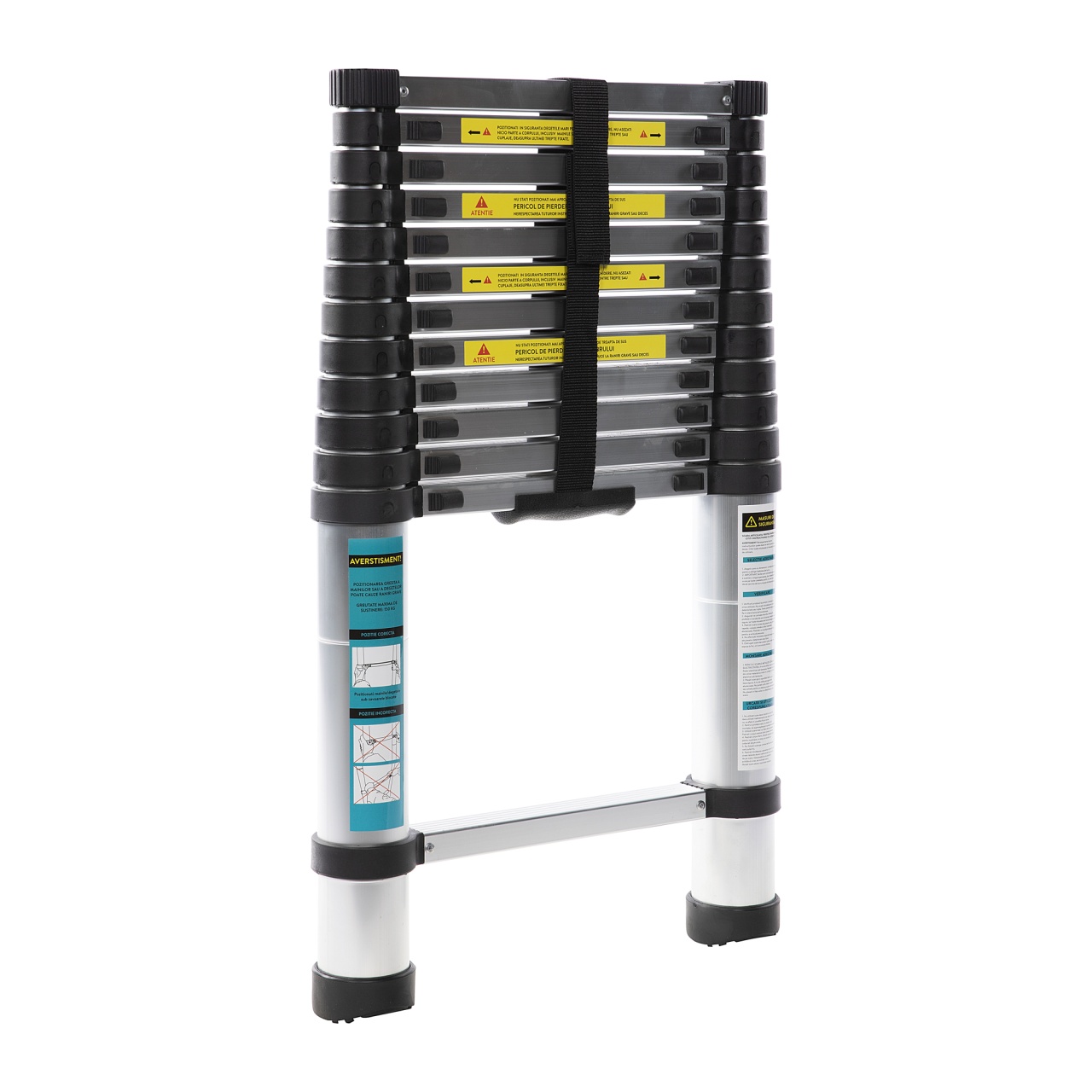 Constructii  - Scara telescopica 3.8m - 13 trepte