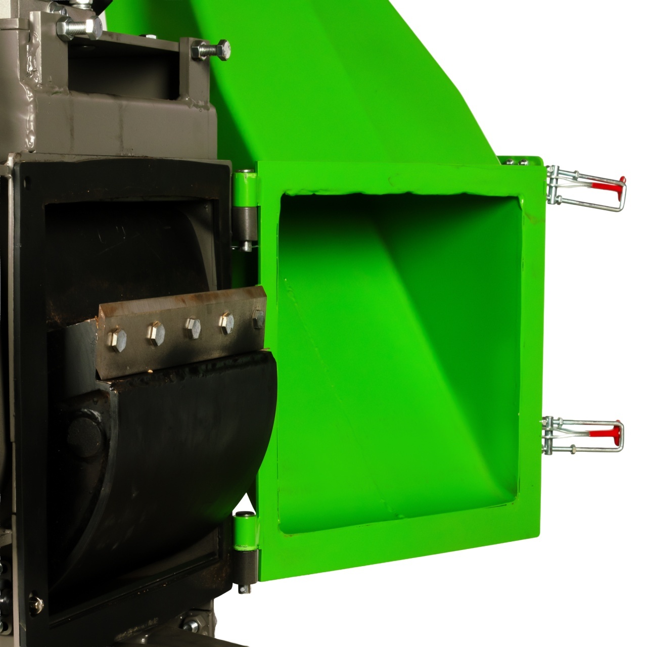 Tocator de crengi Micul Fermier, motor benzina 15 CP, cu carlig de remorcare, 150 mm diametru maxim de taiere, pentru rumegus [3]