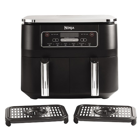 Friteuza cu aer cald Ninja AF300EU, 2470W, 7.6l, 6 programe, Negru