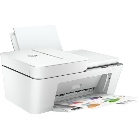 Multifunctional Inkjet color HP DeskJet Plus 4120e All-in-One, Wireless, A4, gri, HP Plus, eligibil, Instant Ink