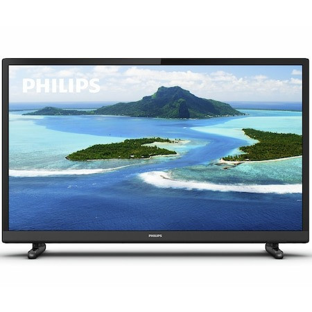 Televizor Philips LED 24PHS5507, 60 cm, HD, alimentare 12V, Clasa E