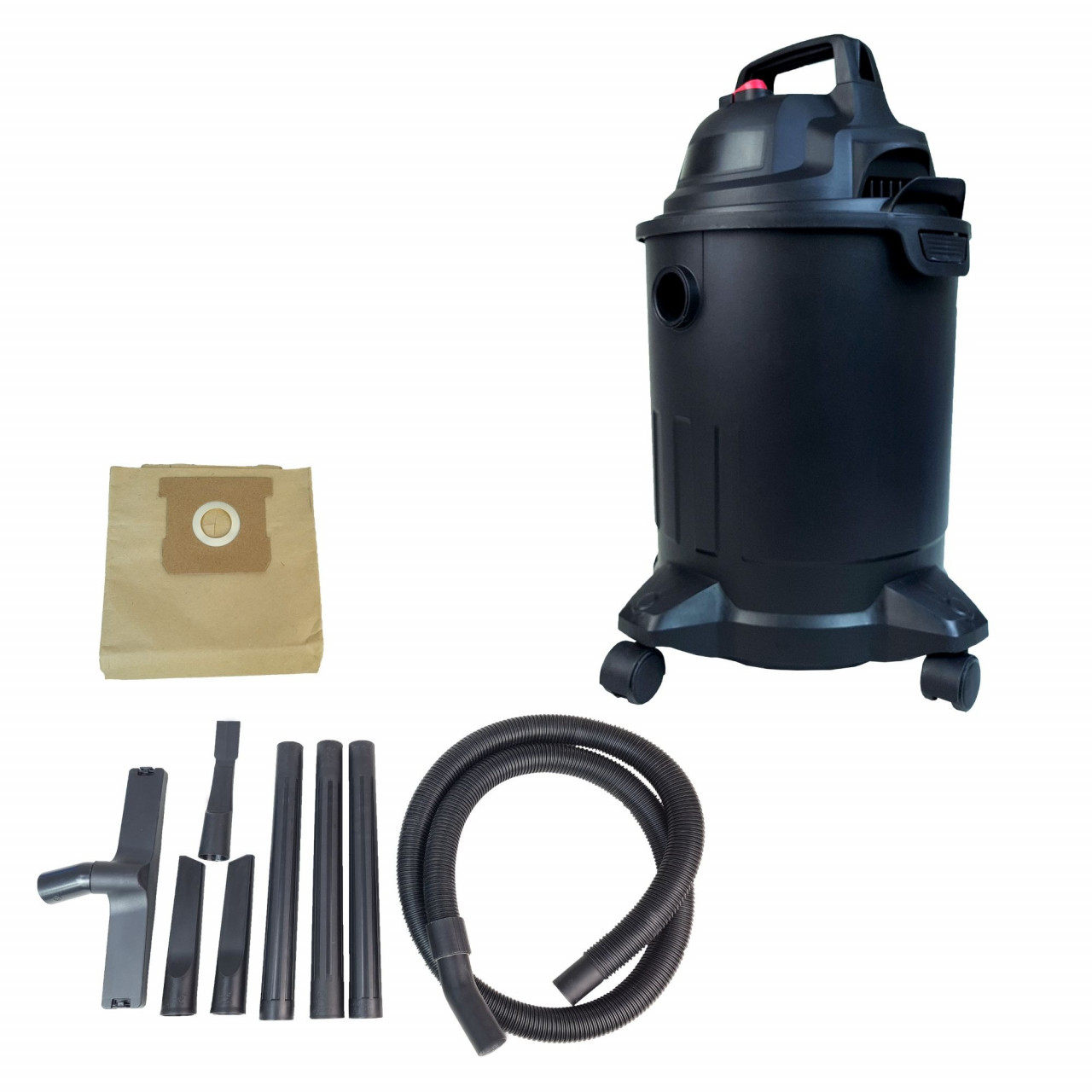 Aspirator umed/uscat Practic, 1250 W, rezervor 15 L Casa si masina