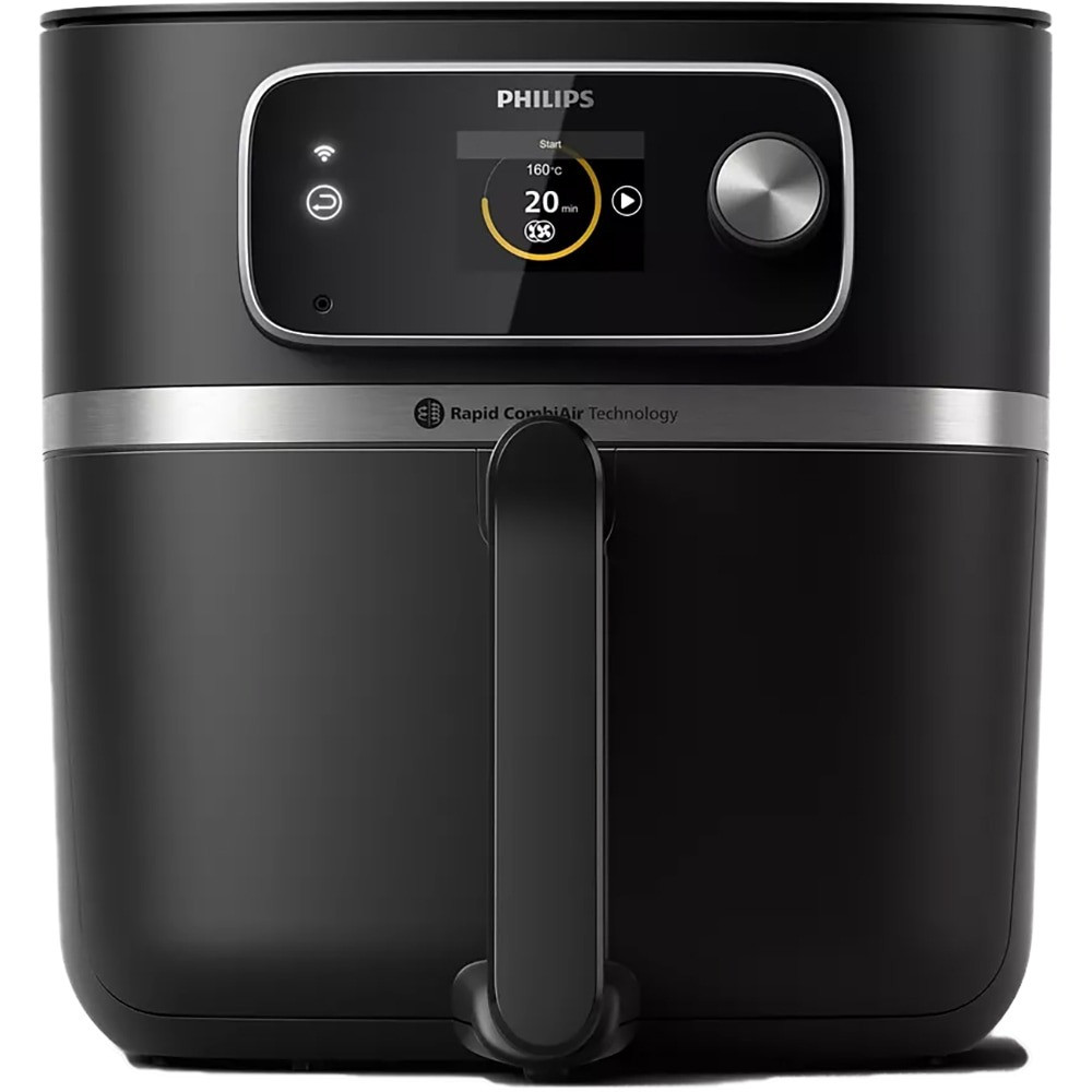 Friteuza cu aer cald PHILIPS Combi XXL HD9880/90, 2kg, 8.3l, 2200W, negru