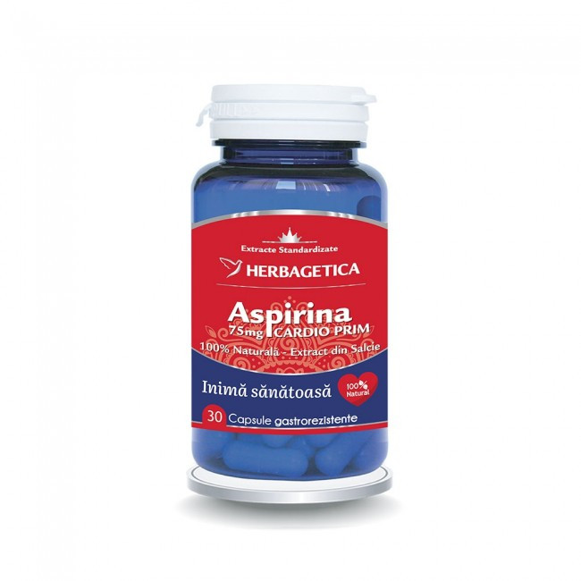 Aspirina naturala Cardio Prim - 30 cps