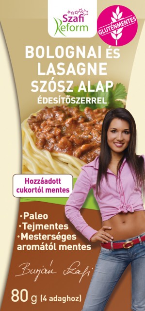 Baza dietetica pentru bologneze si lasagne - 80 g Szafi Reform