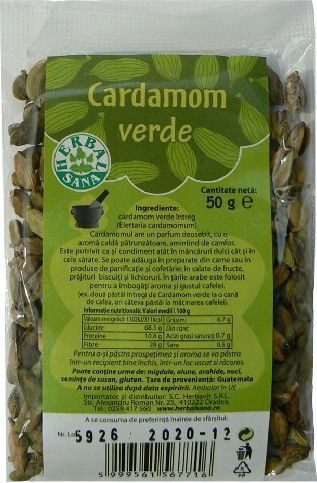 Cardamom verde - 50 g