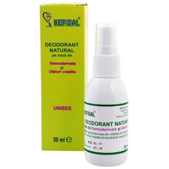 Deodorant natural - 50 ml Hofigal