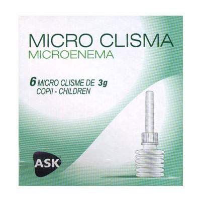 Microclisma sterila pentru copii - 6 buc