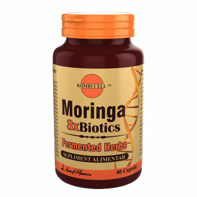 Moringa 3xBiotics - 40 cps