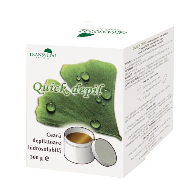 Quick depil - Ceara depilatoare hidrosolubila - 300 g