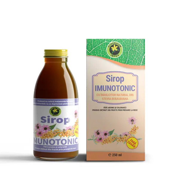 Sirop Imunotonic cu Stevia Rebaudiana - 250 ml