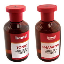 Tratament impotriva caderii parului - Set (Tonic+Sampon) 400 ml - Hemel - Hair care against hair loss - Tonic&Shampoo