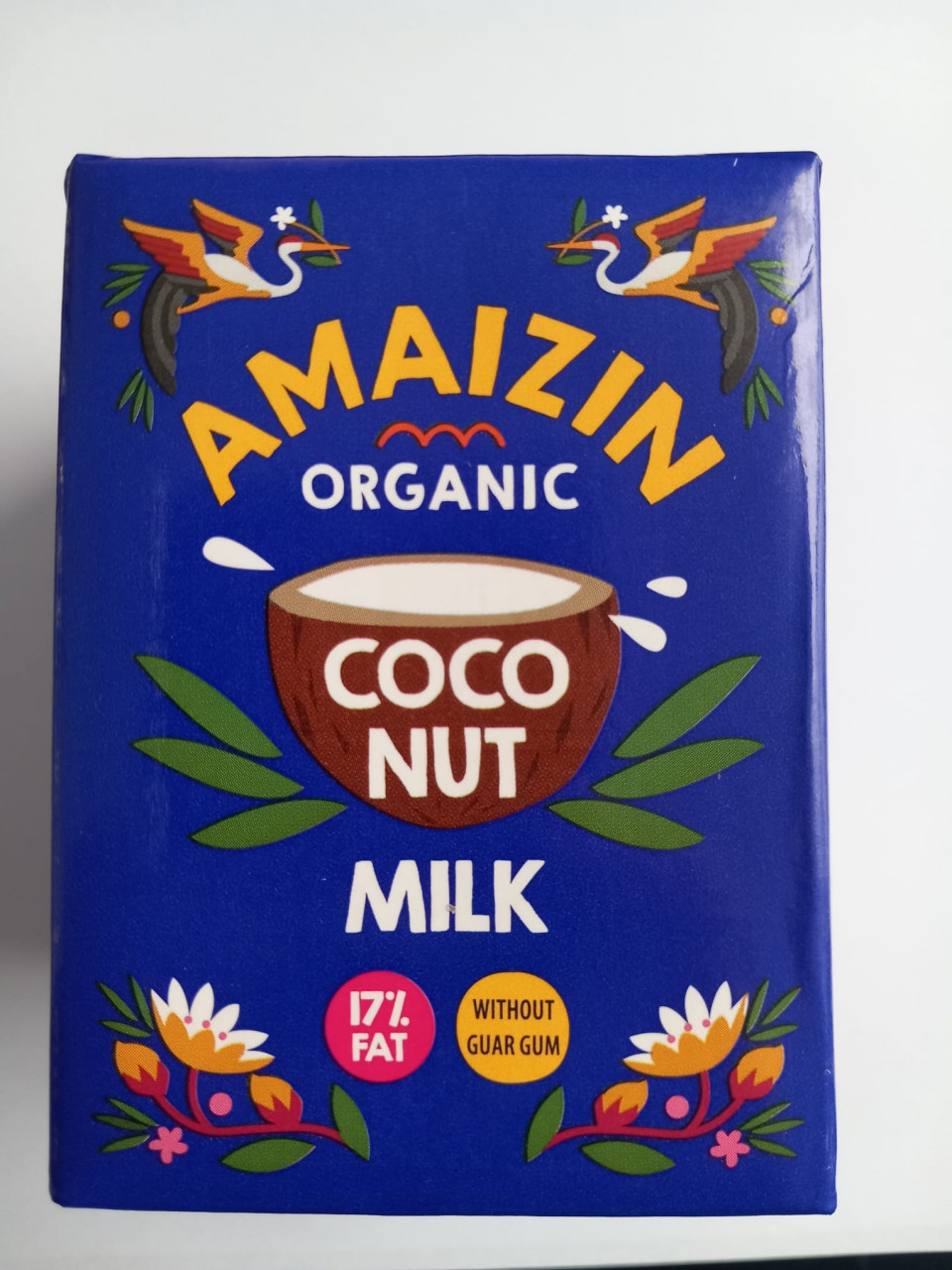 Amaizin Lapte din nuci de cocos 17%, ECO - 500 ml