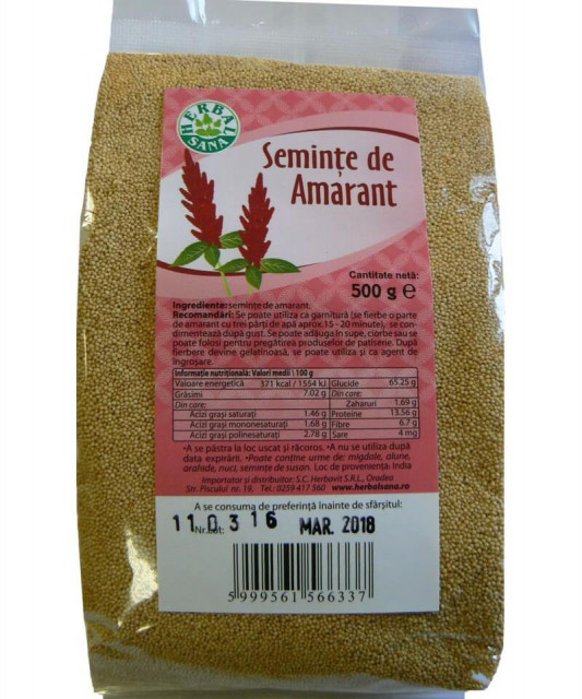 Amarant seminte - 500 g