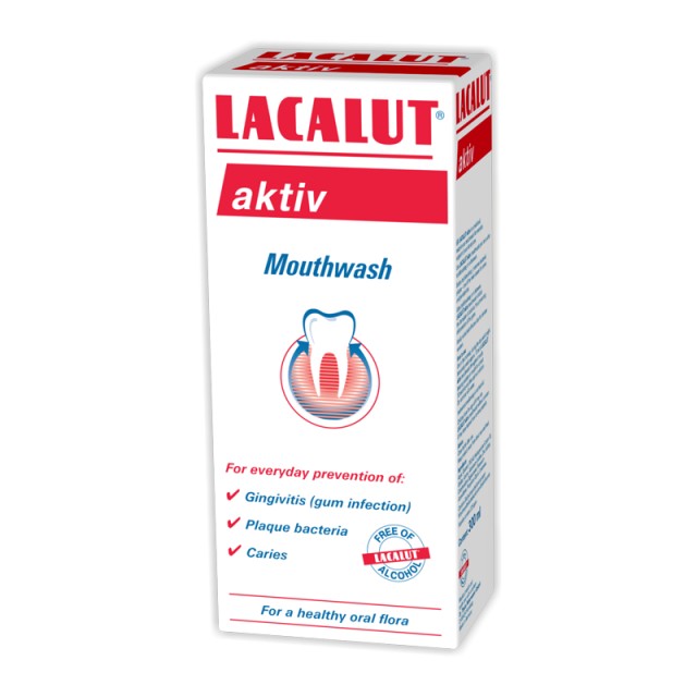 Apa de gura Lacalut Aktiv - 300 ml