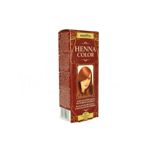 Balsam colorant pentru par, Henna Sonia nr.117 - Mahon - 75 ml