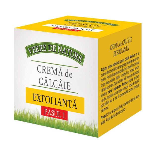 Crema calcaie exfolianta 100 ml pasul 1
