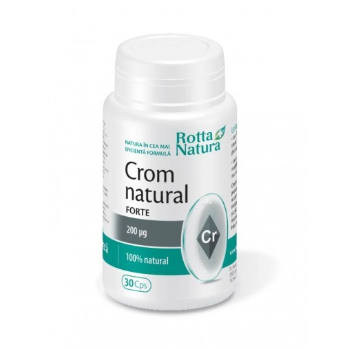 Crom Natural Forte - 30 cps