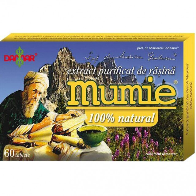 Extract purificat de rasina Mumie - 60 tbl