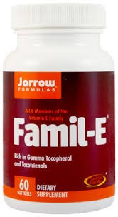 Famil-E (Vitamina E) - 60 capsule gelatinoase moi - Jarrow Formulas